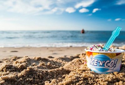 Сладолед с лайм и сода има само 90 калории