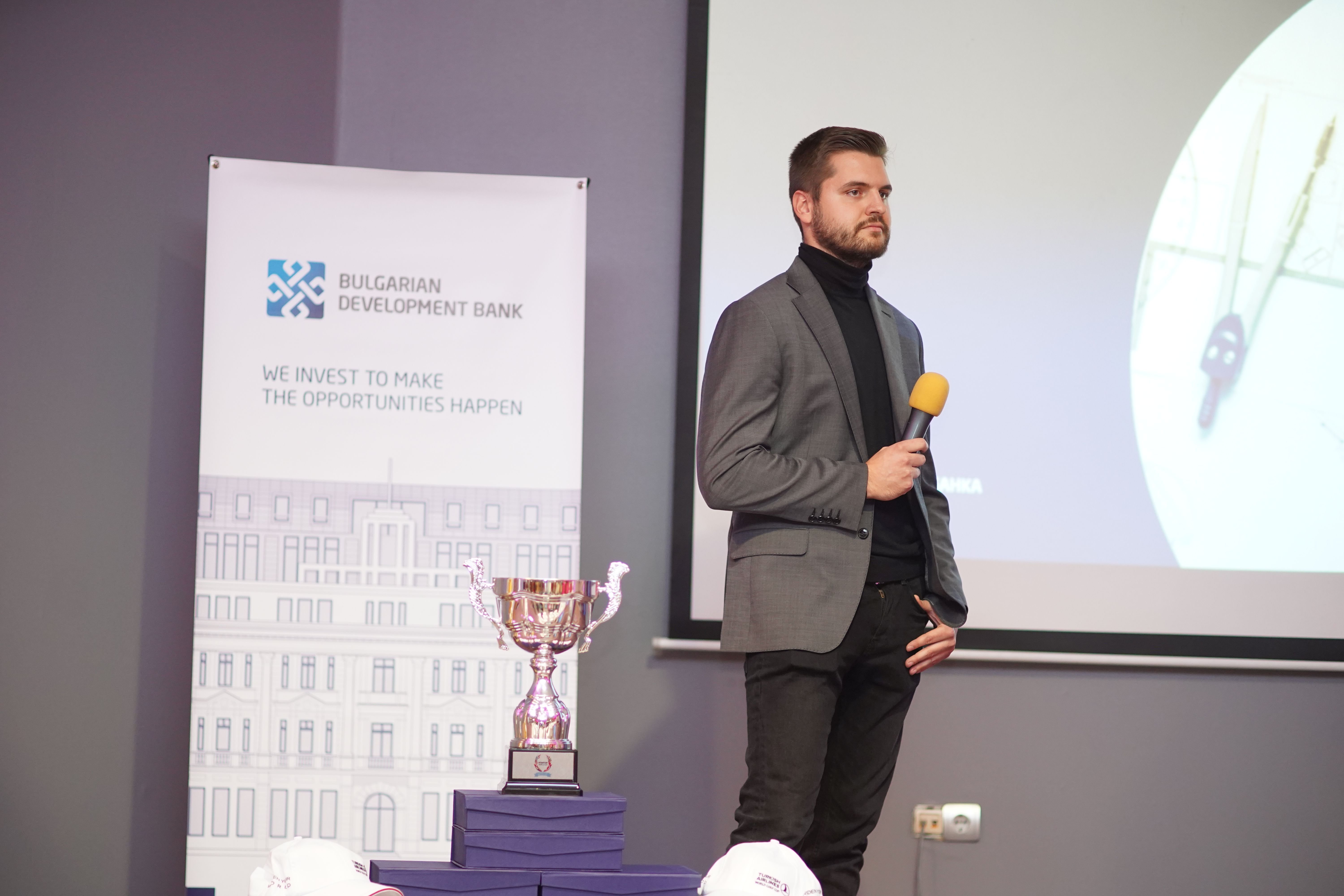 BDB sponsored the selection of the best Bulgarian start-up