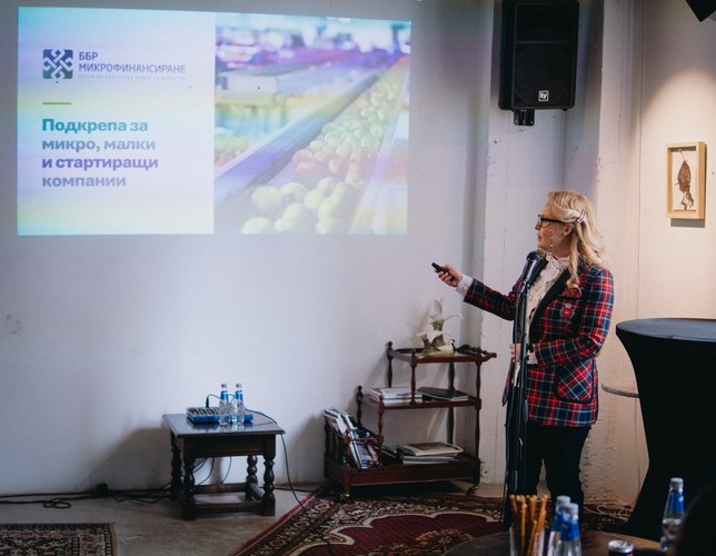 Анна Йорданова, ИД на ББР Микрофинансиране